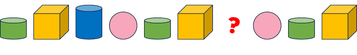 A yellow and green cubes

Description automatically generated