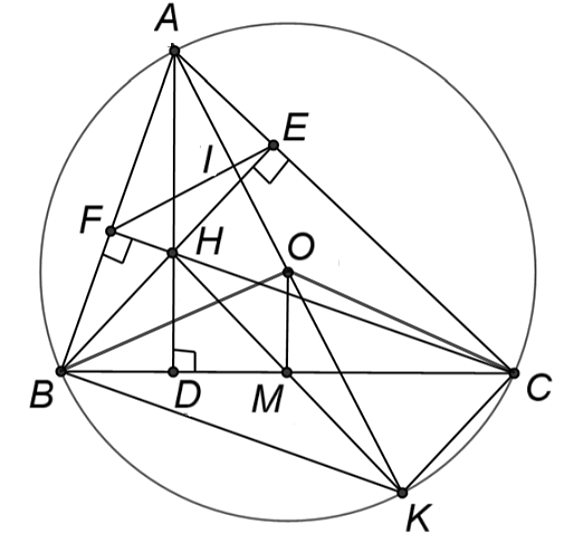 A diagram of a triangle with lines and dots
AI-generated content may be incorrect.
